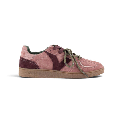 Sneakers Donna Camoscio Nude Doppio Laccio | Victoria 1267100 LONDRES NUDE Victoria 