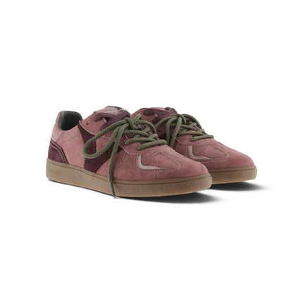 Sneakers Donna Camoscio Nude Doppio Laccio | Victoria 1267100 LONDRES NUDE Victoria 