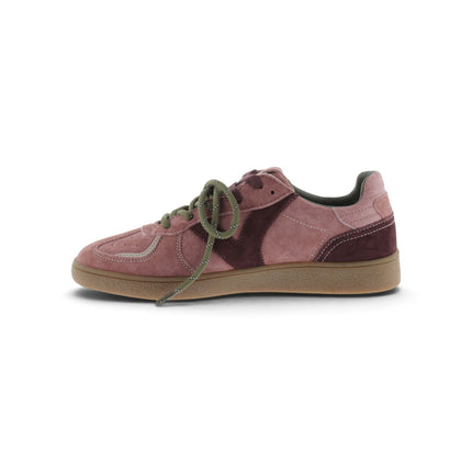 Sneakers Donna Camoscio Nude Doppio Laccio | Victoria 1267100 LONDRES NUDE Victoria 