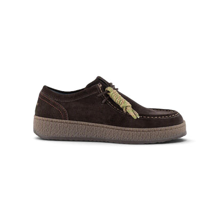 Mocassini Donna Camoscio Marrone Doppio Laccio | Victoria 1268101 MALMO WALLABEE MARRONE Victoria 