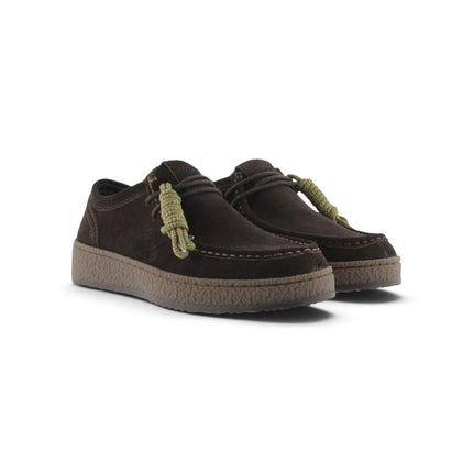 Mocassini Donna Camoscio Marrone Doppio Laccio | Victoria 1268101 MALMO WALLABEE MARRONE Victoria 