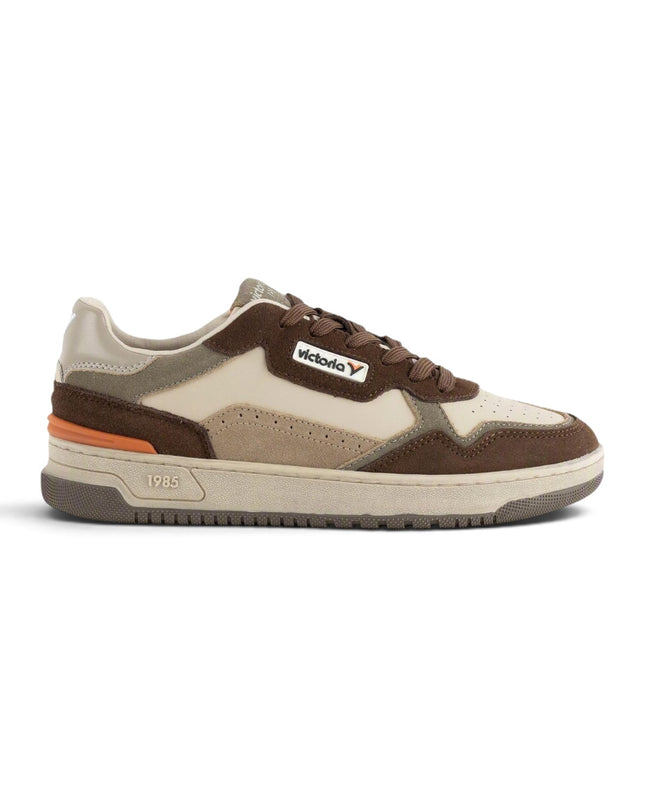 Sneakers Uomo Dettagli Camoscio Multicolore | Victoria 8800126 C80 TAUPE Victoria 