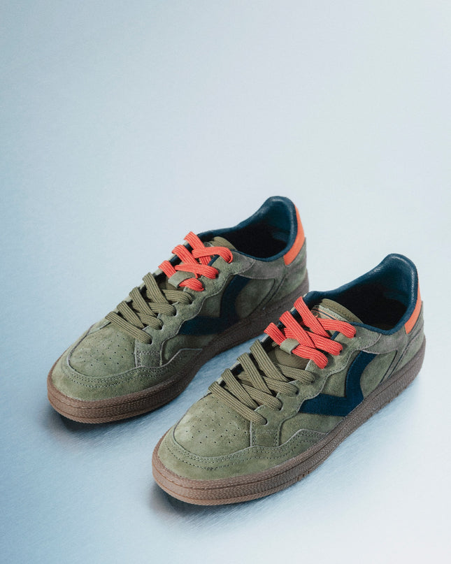 Sneakers Uomo Camoscio Kaki | Victoria 8806120 SMASH VERDE Victoria 