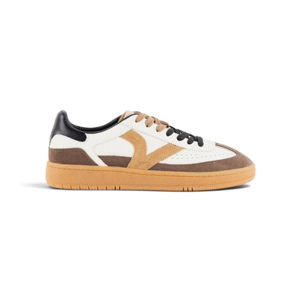 Sneakers Uomo Pelle e Camoscio Cuoio Patchwork | Victoria 8806121 SMASH CUERO Victoria 