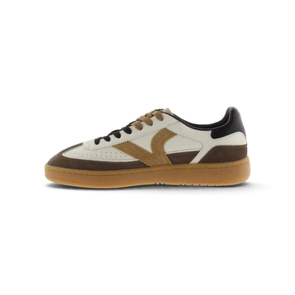 Sneakers Uomo Pelle e Camoscio Cuoio Patchwork | Victoria 8806121 SMASH CUERO Victoria 