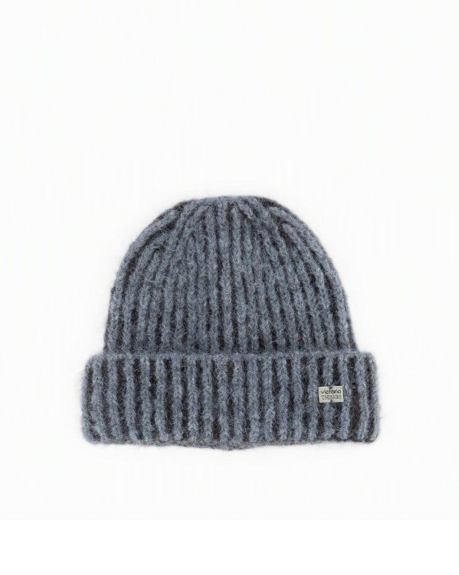 Victoria Cappello Beanie Donna Grigio 9126020 BICOLOR GRIS Victoria 