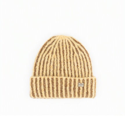 Victoria Cappello Beanie Donna Giallo Mostarda 9126020 BICOLOR MOSTAZA Victoria 