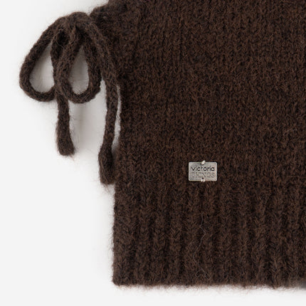 Victoria Passamontagna Balaclava Cappello Donna Marrone Moro 9126023 BALACLAVA MARRON Victoria 