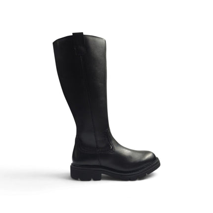 Stivale Donna Tacco Roccia in Pelle Nera | Vueva BB386210 BLACK Vueva 