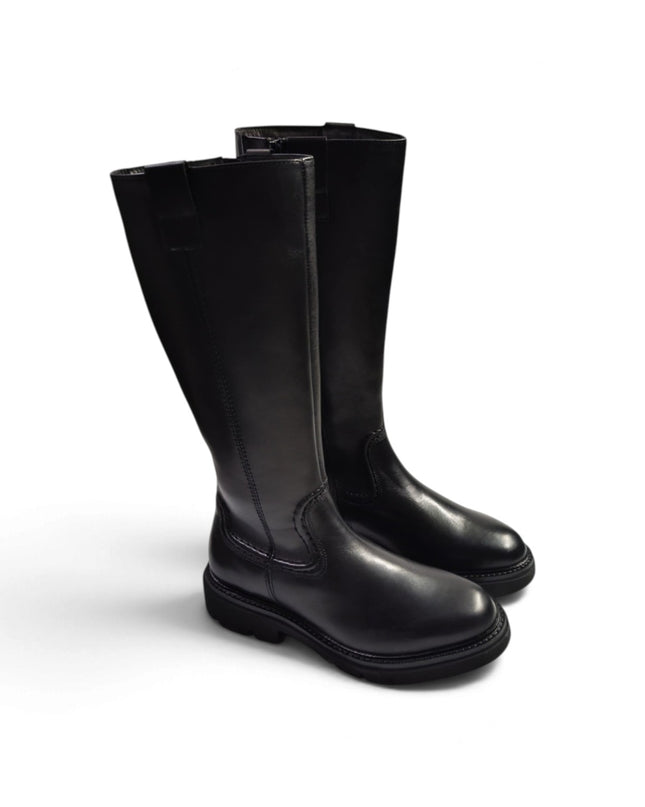 Stivale Donna Tacco Roccia in Pelle Nera | Vueva BB386210 BLACK Vueva 