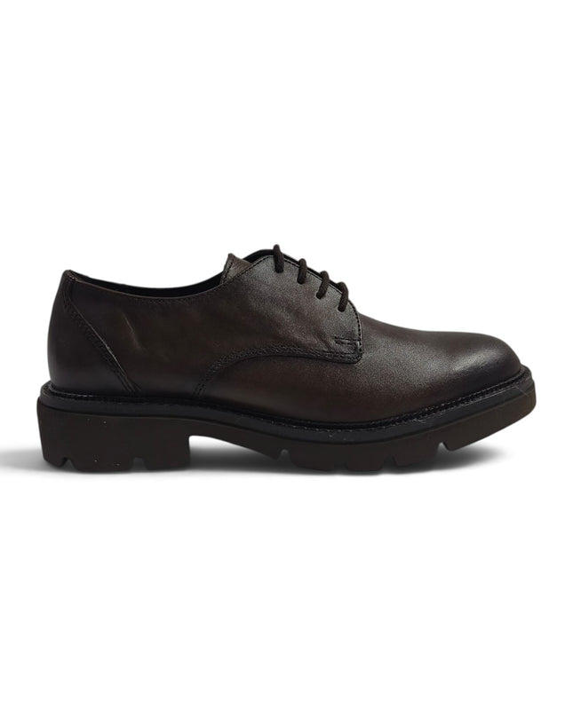 Francesina Liscia Donna con in Pelle Marrone | Vueva UB385203 BROWN Vueva 