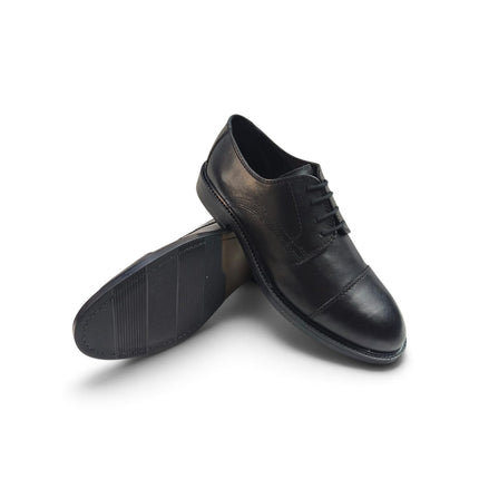Francesina Oxford Uomo in Pelle Nera | Vueva WB276206 BLACK Vueva 