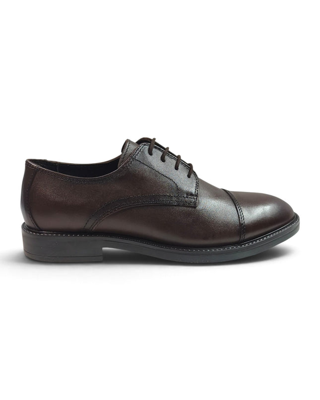 Francesina Oxford Uomo in Pelle Marrone | Vueva WB276206 BROWN Vueva 