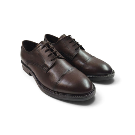 Francesina Oxford Uomo in Pelle Marrone | Vueva WB276206 BROWN Vueva 