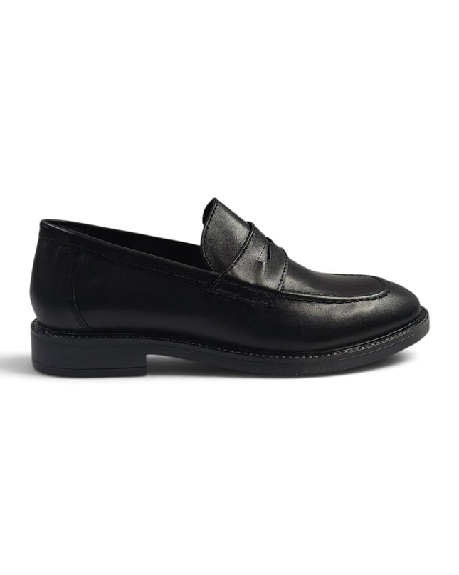 Mocassino Uomo College Bendina in Pelle Nera | Vueva WB276207 BLACK Vueva 
