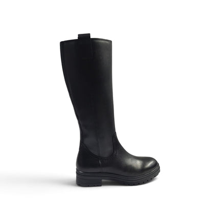 Stivale Donna con Tacco Basso in Pelle Nera | Vueva WB54H12 BLACK Vueva 