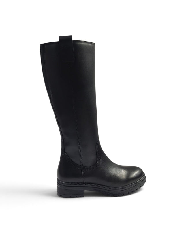 Stivale Donna con Tacco Basso in Pelle Nera | Vueva WB54H12 BLACK Vueva 