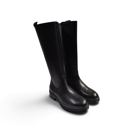 Stivale Donna con Tacco Basso in Pelle Nera | Vueva WB54H12 BLACK Vueva 
