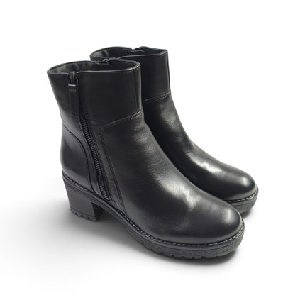 Stivaletto Donna con Tacco in Pelle Nera | Vueva WH353H35 BLACK Vueva 