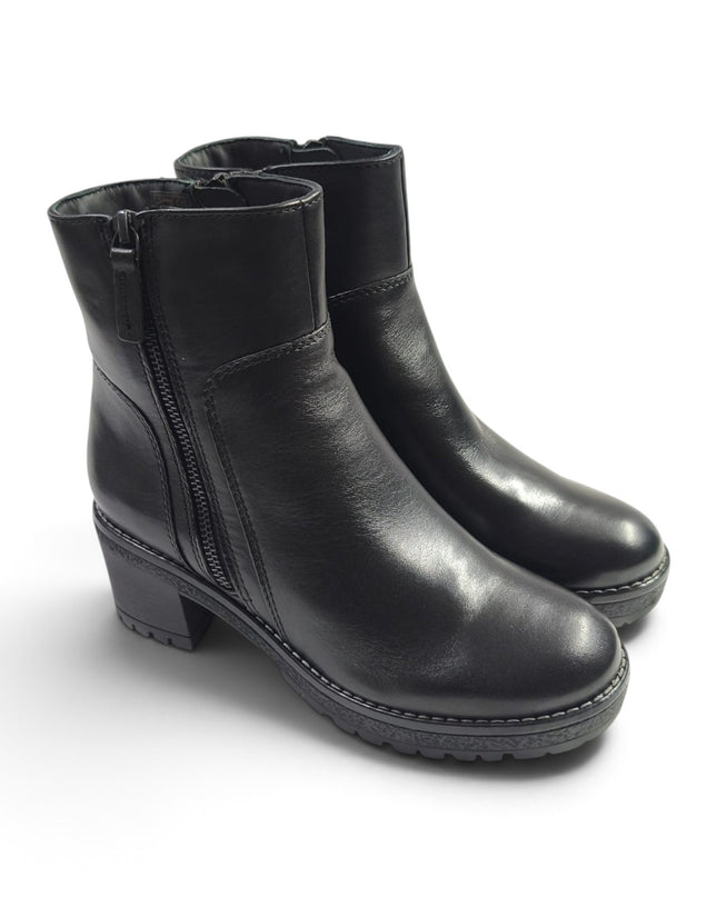 Stivaletto Donna con Tacco in Pelle Nera | Vueva WH353H35 BLACK Vueva 