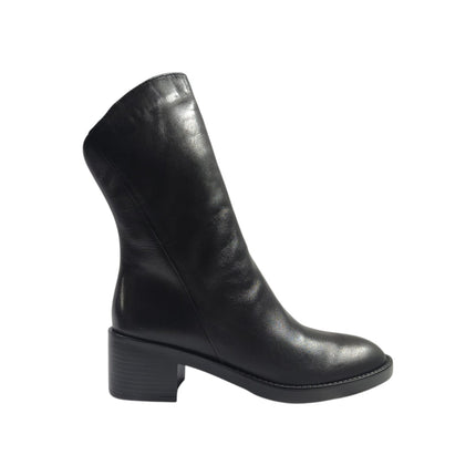 Stivaletti Donna con Tacco in Pelle Nera | Vueva WH497H19 BLACK Vueva 