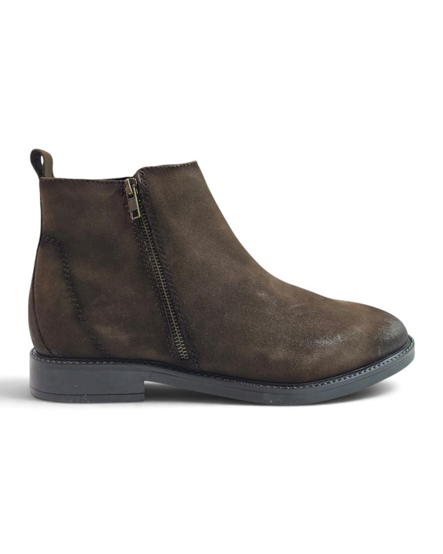 Stivaletti Uomo alla Caviglia in Camoscio Marrone | Vueva YB276201 BROWN Vueva 