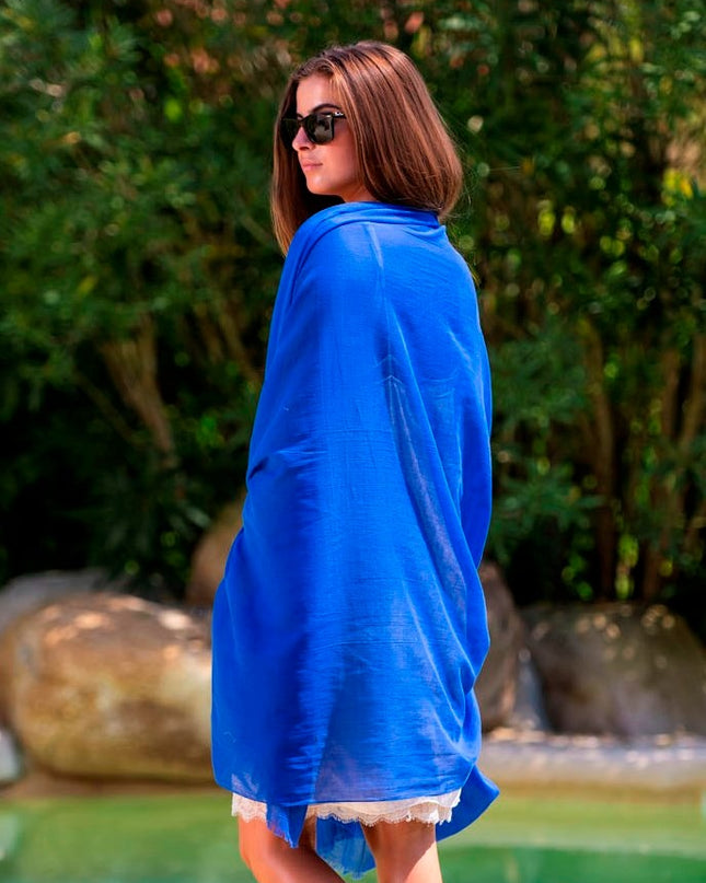 Foulard Pareo in Cotone ACTBKLEIN COTTON Colores de Otono 