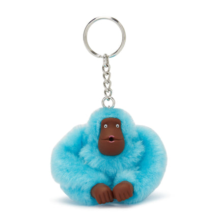 Portachiavi Scimmia Kipling MONKEYCLIP S SEA BLUE Kipling 