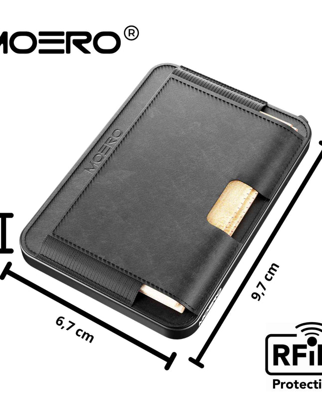 Moero M2 Black Portafoglio Slim M2 BLACK CARD BLACK Moero 