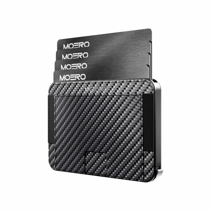 Moero M2 Pro Carbon Black Portafoglio Slim M2 PRO CARBON BLACK CARD BLACK Moero 