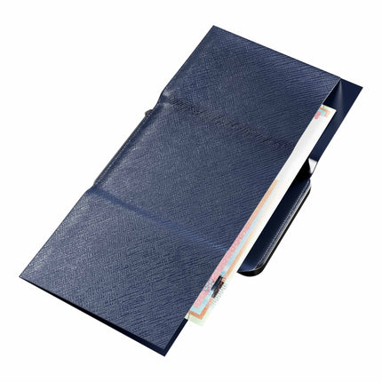 Moero M2 Pro Plus Saffiano Blu Portafoglio Slim M2 PRO PLUS SAFFIANO BLU CARD BLACK Moero 