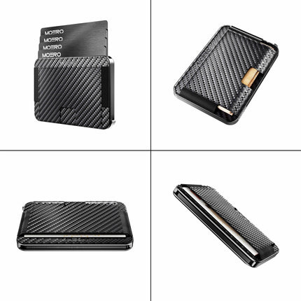 Moero M2 Ultra Carbon Black Portafoglio Slim M2 ULTRA CARBON BLACK Moero 