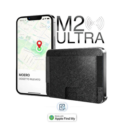 Moero M2 Ultra Saffiano Black Portafoglio Slim M2 ULTRA SAFFIANO BLACK Moero 