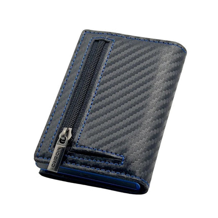 Moero Pro Carbon Racing Blu  Zip Portafoglio Slim PRO CARBON RACING ZIP RACING BLUE Moero 