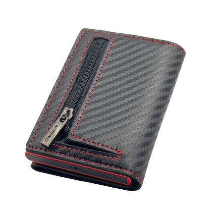 Moero Pro Carbon Racing Red Zip Portafoglio Slim PRO CARBON RACING ZIP RACING RED Moero 