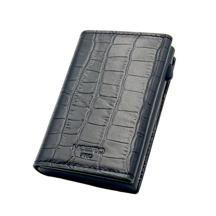 Moero Pro Cocco Black Zip Portafoglio Slim PRO COCCO BLACK ZIP COCCO BLACK Moero 