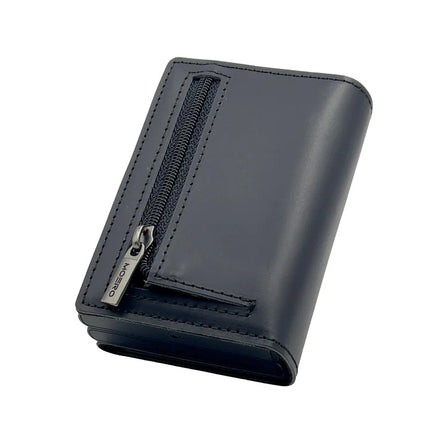 Moero Pro Dual Prestige Black Zip Portafoglio Slim PRO DUAL ZIP PRESTIGE BLACK Moero 