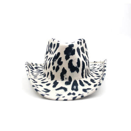 Cappello Fedora Cowboy Animalier FEDORA THE WEST NUDE DALMATIAN NINETOWEAR 