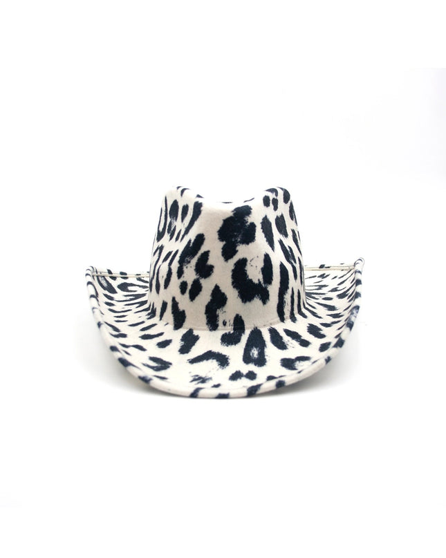 Cappello Fedora Cowboy Animalier FEDORA THE WEST NUDE DALMATIAN NINETOWEAR 