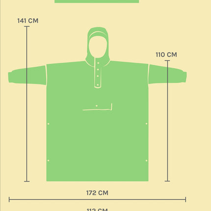 Rainkiss Mantella Antipioggia Poncho Team Crest RAIN PONCHO TEAM CREST ORACLE RED BULL RAC RAINKISS 