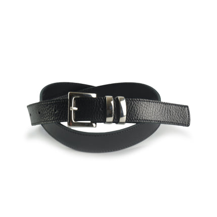 Spatarella Cintura Donna in Pelle Nero 00250/25 BLACK Spatarella 