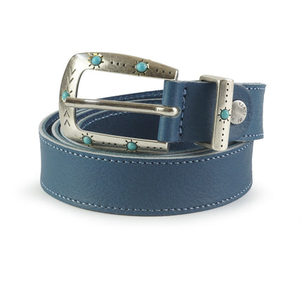 Spatarella Cintura Donna in Pelle Celeste 0259/25 LIGHT BLU Spatarella 