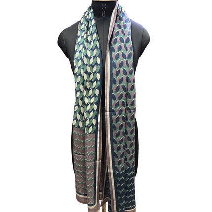 Foulard Spatarella in Cashmere Fantasia Multicolore ALMOND ALMOND 3 Spatarella 