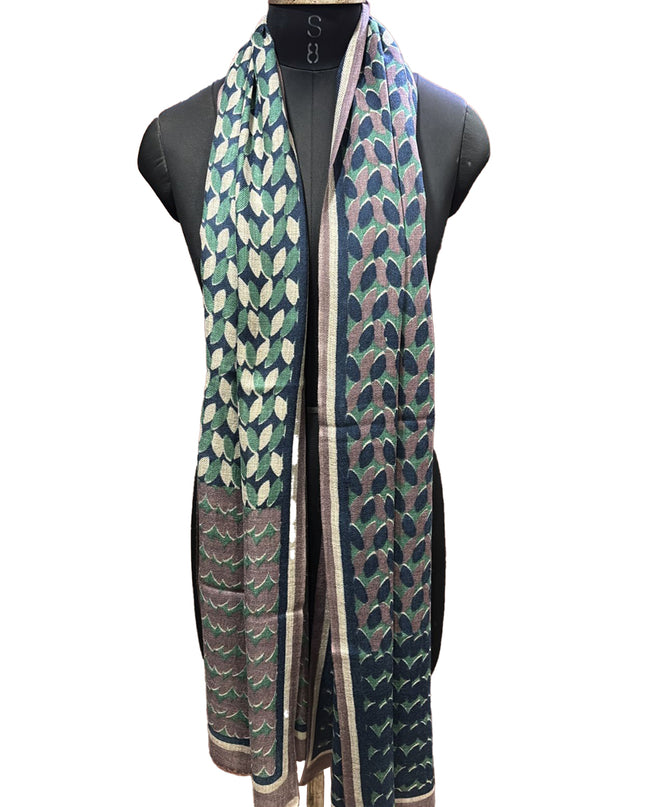 Foulard Spatarella in Cashmere Fantasia Multicolore ALMOND ALMOND 3 Spatarella 