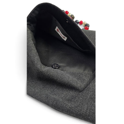 Pochette Donna Mario Spatarella Clutch in Tessuto con Pietre Multicolor GIMMY 10 POCHETTE CLUTCH Spatarella 