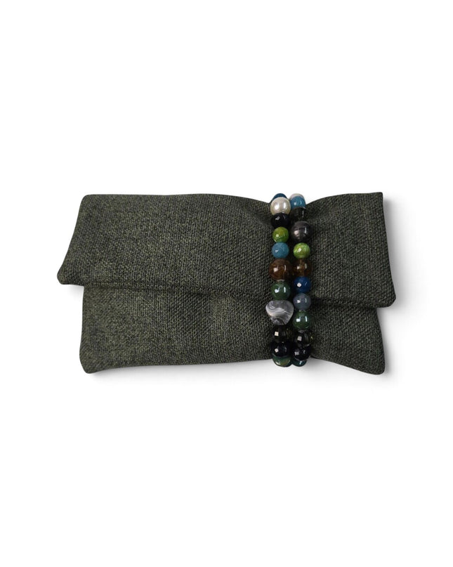 Pochette Donna Mario Spatarella Clutch in Tessuto con Pietre Multicolor GIMMY 3 POCHETTE CLUTCH Spatarella 
