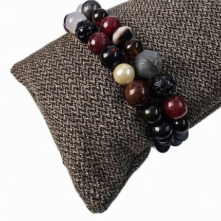 Pochette Donna Mario Spatarella Clutch in Tessuto con Pietre Multicolor GIMMY 4 POCHETTE CLUTCH Spatarella 