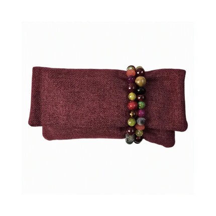 Pochette Donna Mario Spatarella Clutch in Tessuto con Pietre Multicolor GIMMY 5 POCHETTE CLUTCH Spatarella 