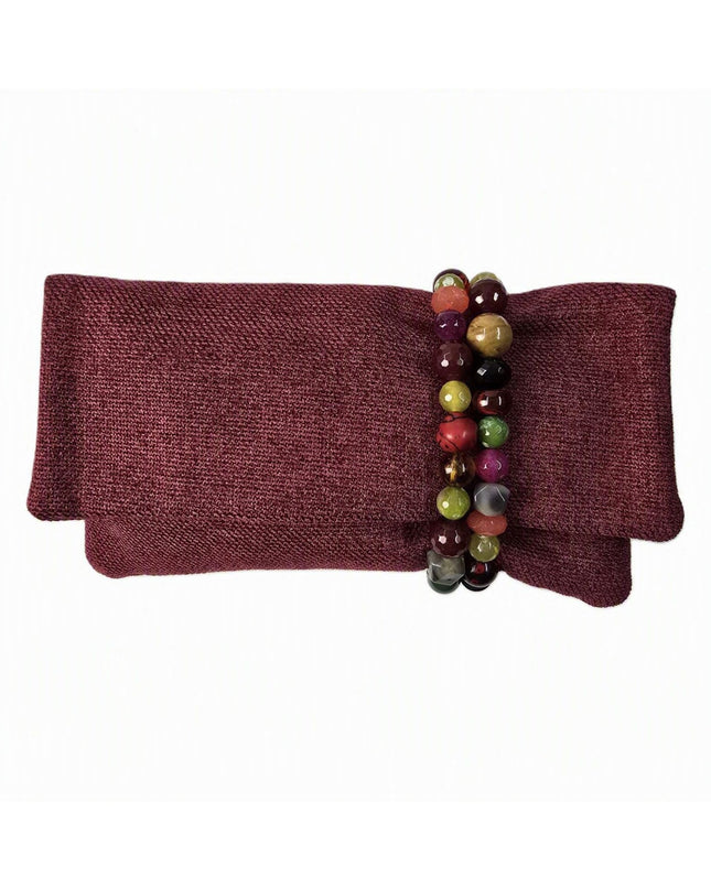 Pochette Donna Mario Spatarella Clutch in Tessuto con Pietre Multicolor GIMMY 5 POCHETTE CLUTCH Spatarella 