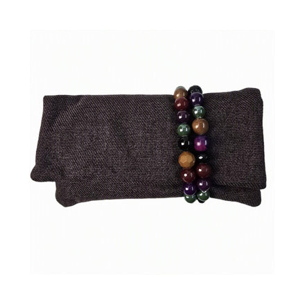 Pochette Donna Mario Spatarella Clutch in Tessuto con Pietre Multicolor GIMMY 6 POCHETTE CLUTCH Spatarella 
